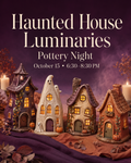 Haunted House Luminaries