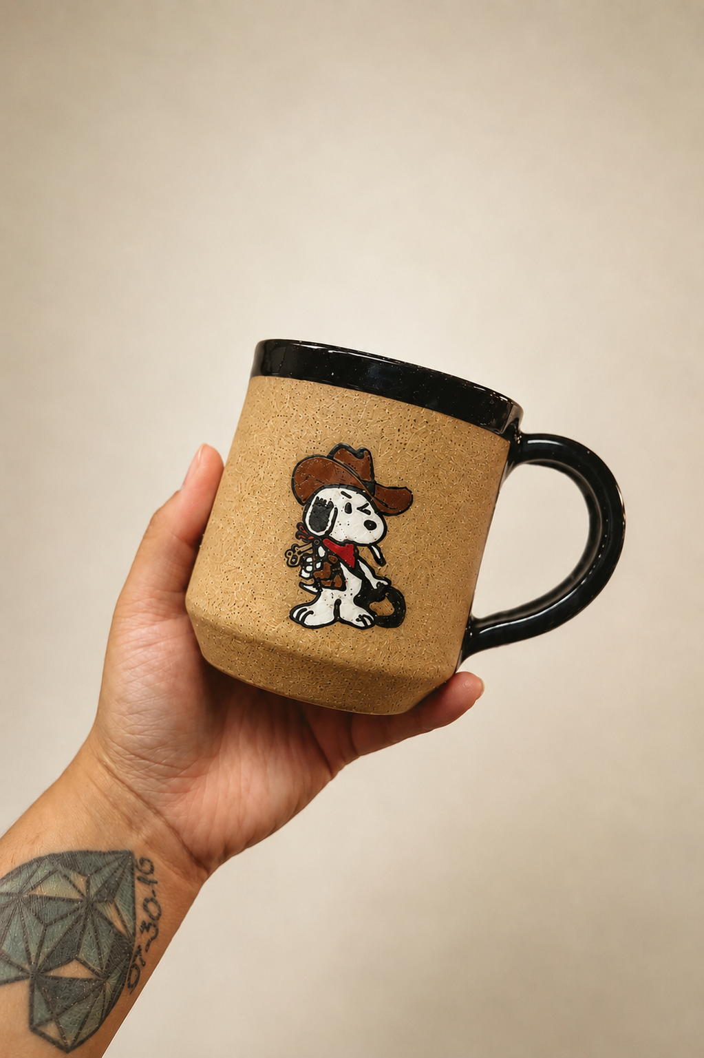 Outlaw Snoopy Boot Mug (Pre-order)