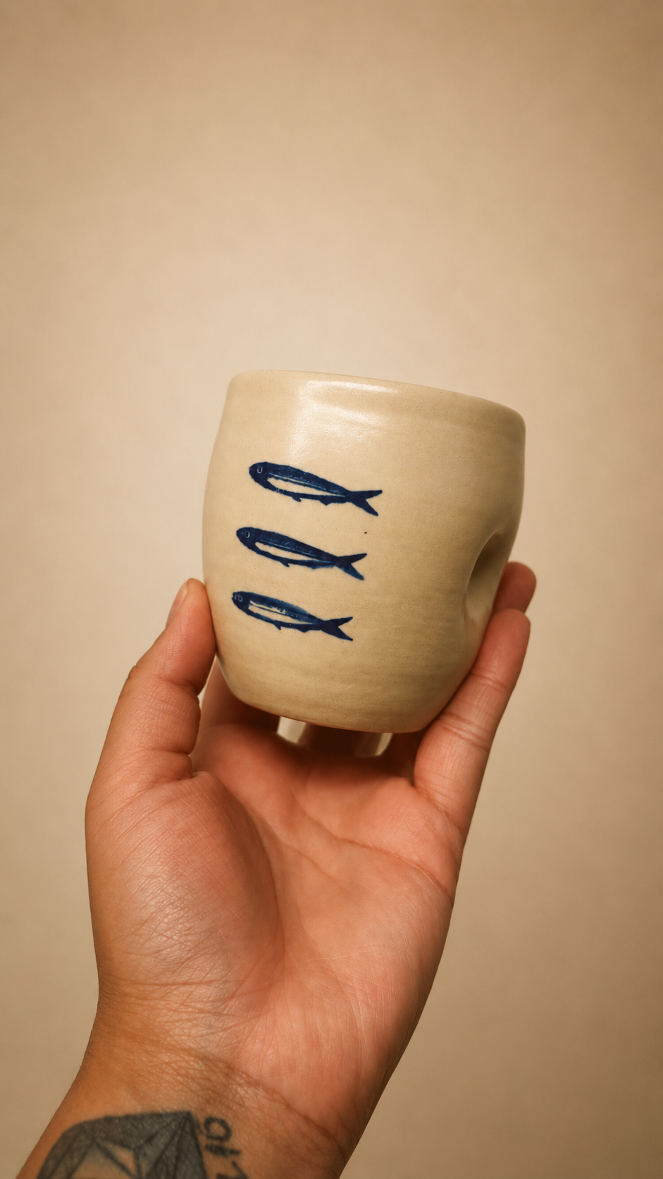 Sardine Thumb Cup (Pre-order)