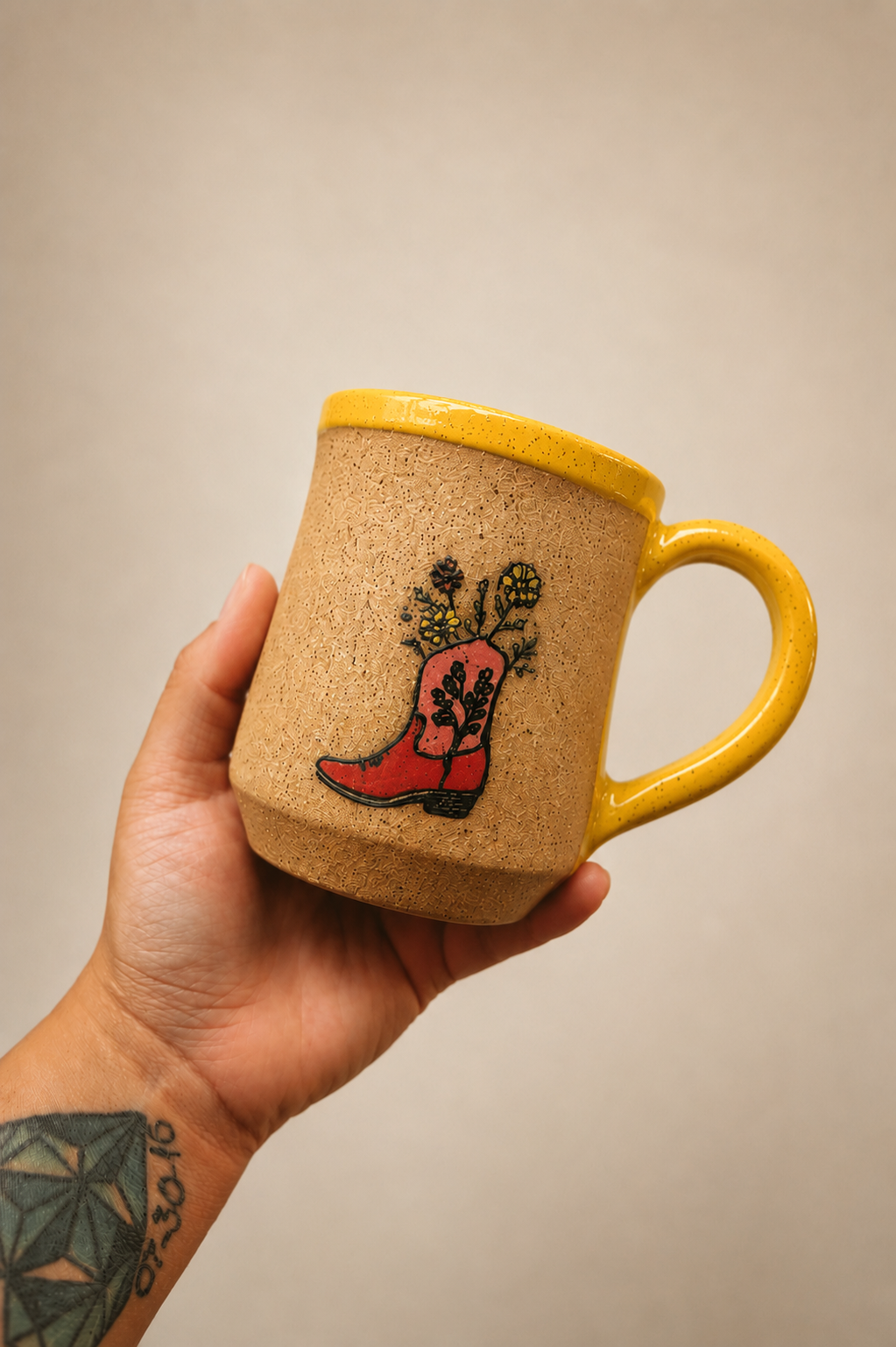 Wildflower Boot Mug (Pre-order)