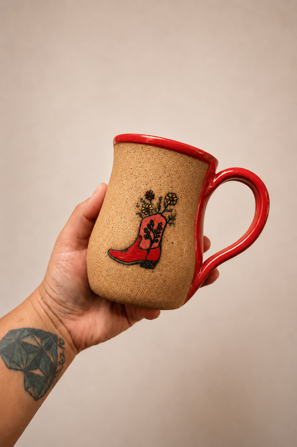 Wildflower Boot Mug (Pre-order)