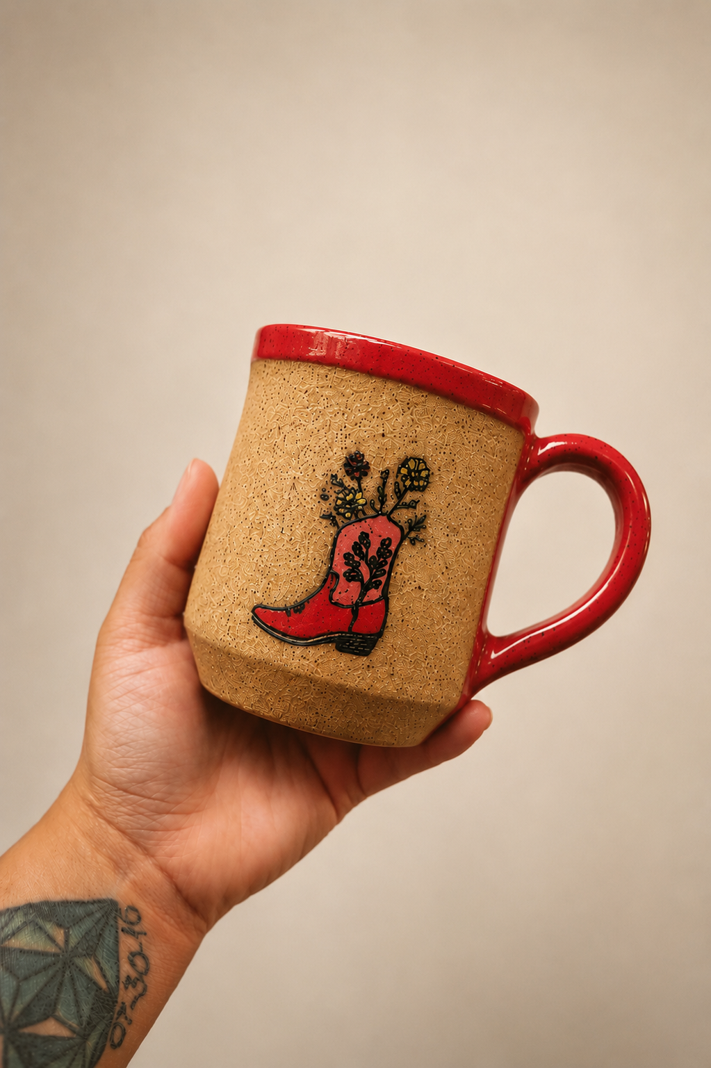 Wildflower Boot Mug (Pre-order)