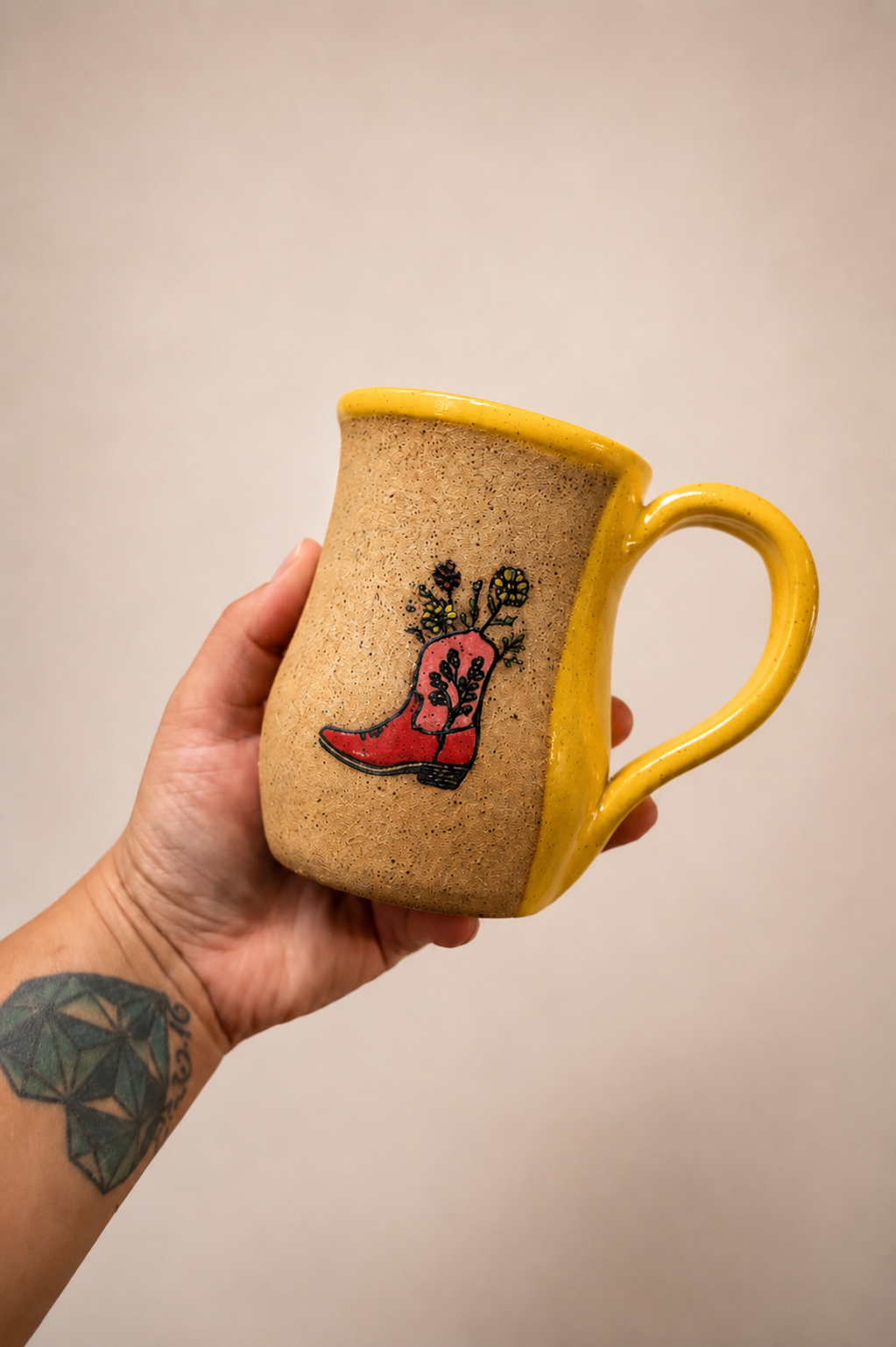 Wildflower Boot Mug (Pre-order)