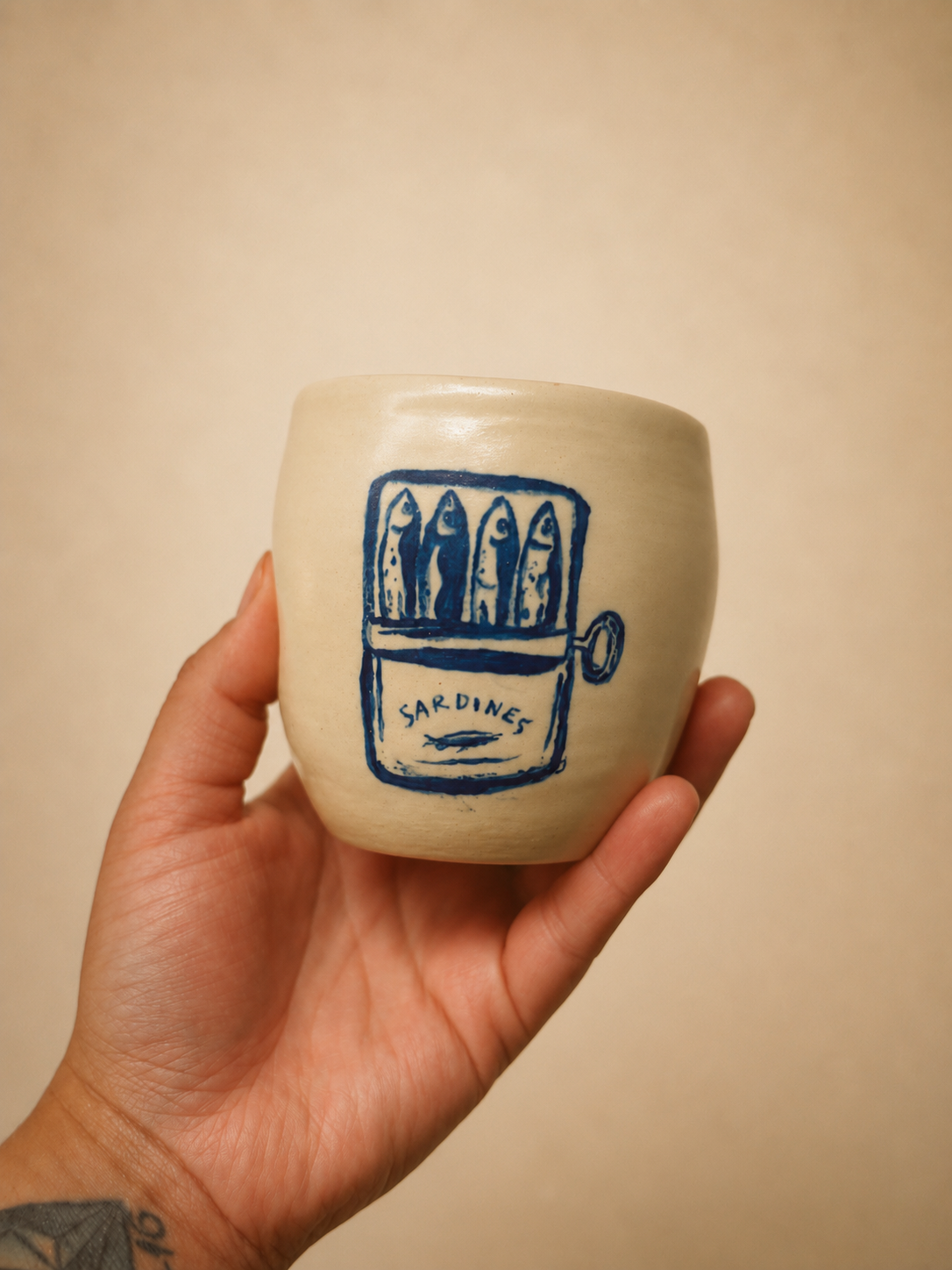 Sardine Thumb Cup (Pre-order)