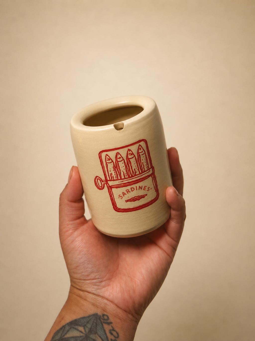 Red Sardine Travel Cup (Pre-order)