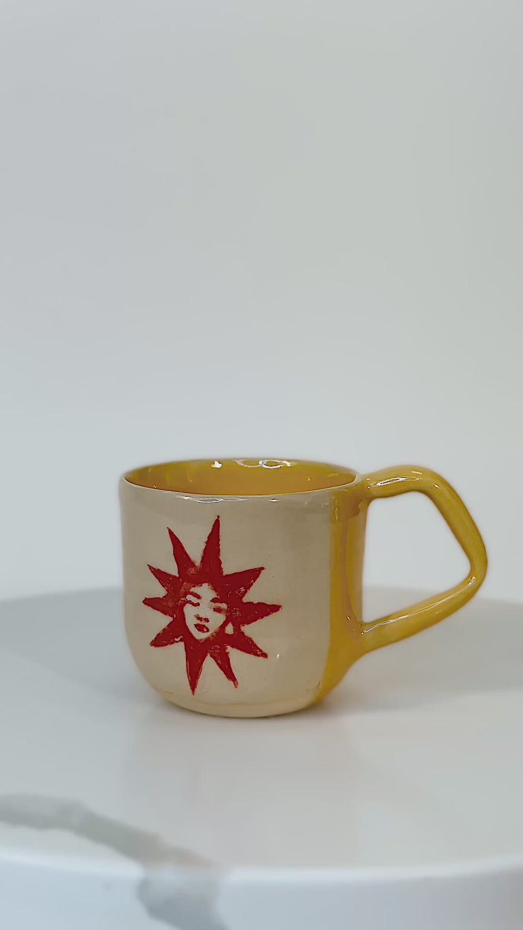 Sade Yellow Mug